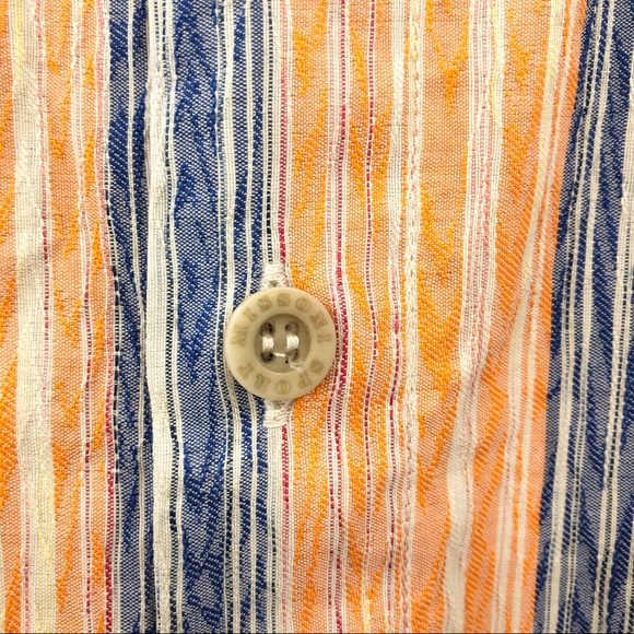 SPORT MISSONI striped button down shirt neon - Picture 4 of 11